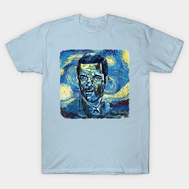 Mr Bean Van Gogh Style T-Shirt by todos